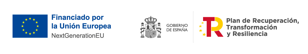 Financiado por la Unión Europea - NextGenerationEU, Gobierno de España y Plan de Recuperación